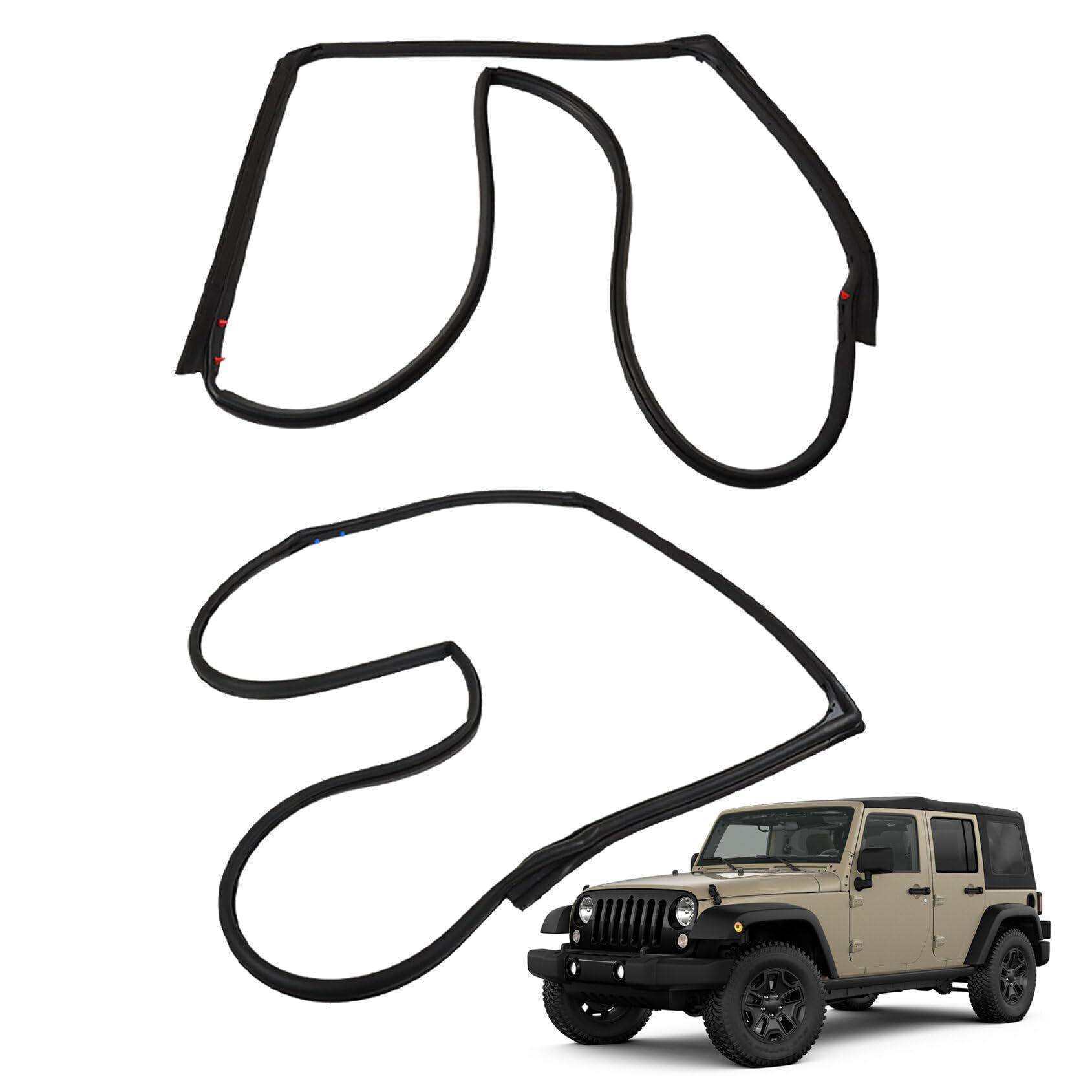 适用吉普牧马人Wrangler车门密封胶条 55395274AW 55395275AW胶条,模玩/动漫/周边/娃圈三坑/桌游,模型制作工具/辅料耗材,淘宝优惠券,粉丝福利购,淘宝优惠卷