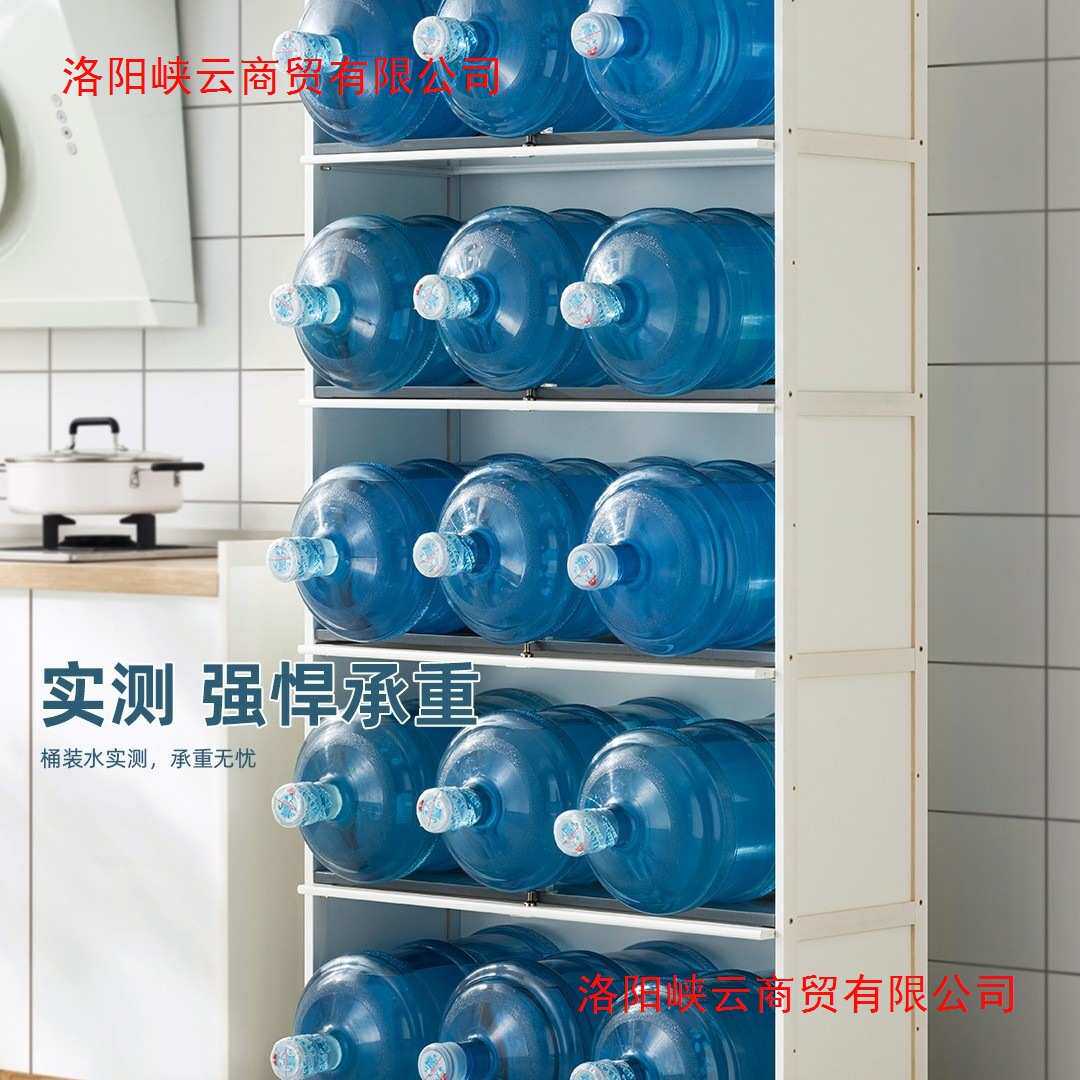 厨房柜子储物柜落地多层家用多功能带门放锅碗盘厨具收纳柜置物架