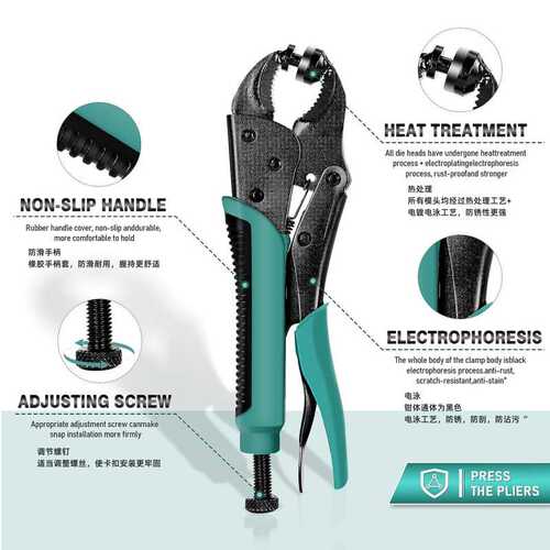 大力钳绿色小型手动压力机含大白扣四合扣打扣机扣子安装工具配件