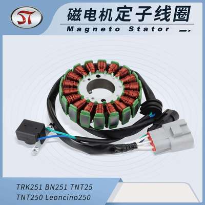 GOOFIT 电磁线圈定子Trk251 Bn251 Tnt25 Tnt250 Leoncino250