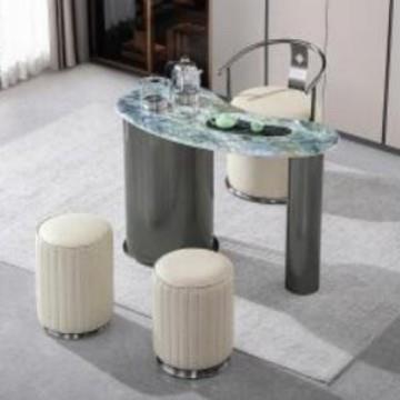 LXA19#桌茶台现代简约茶桌椅组合别墅高端大气泡茶桌意式轻奢功夫