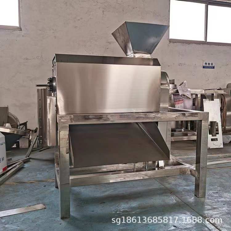 菠萝蜜去核打浆机 榴莲芒果草莓大产能打浆机 舜工大型果浆机器