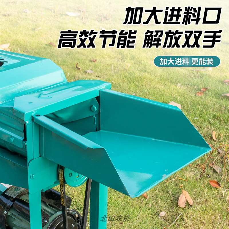 玉米脱粒机全自动新款加厚小型苞米机打玉米机器双筒玉米机电动机
