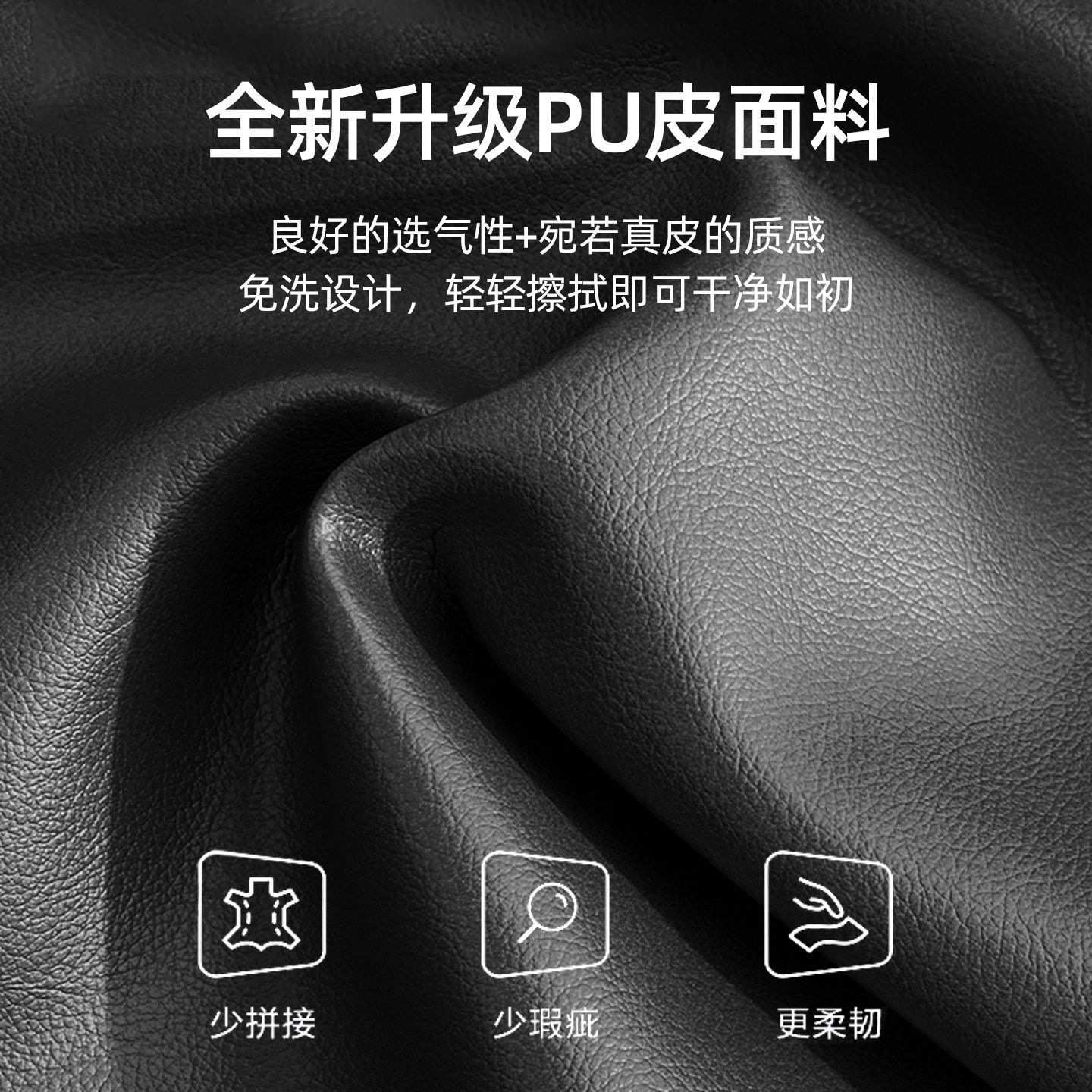 双人沙发卧室小沙发小户型出租房公寓服装店皮艺网红黑色复古沙发