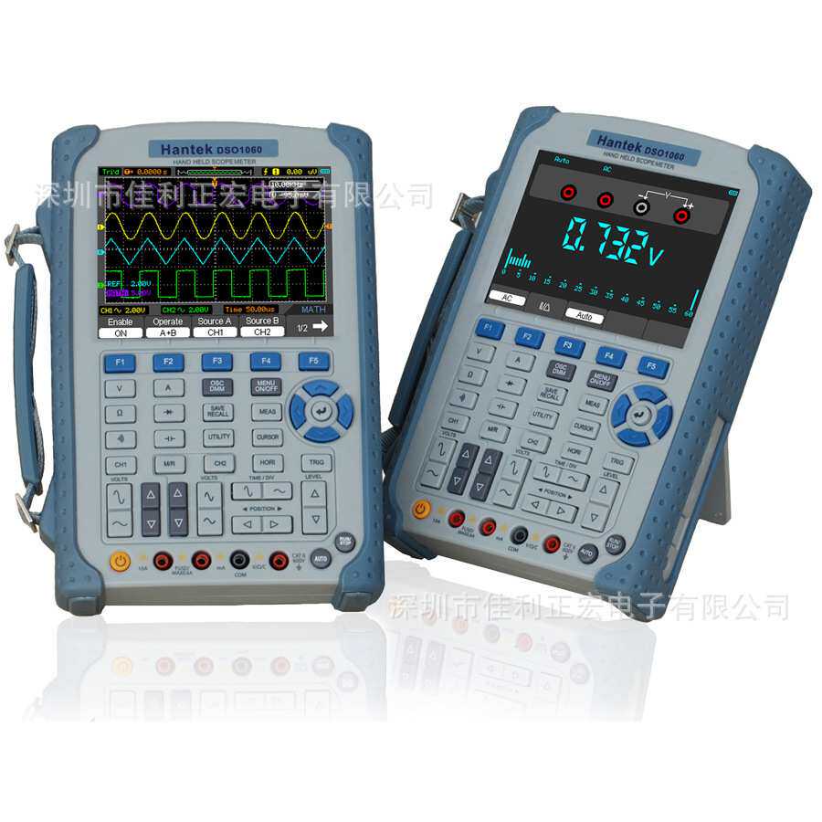 青岛汉泰DSO1060手持示波表/数字存储示波器/