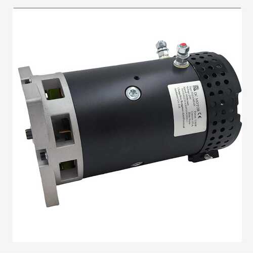 工厂直供电机3000w 花键9齿24v油泵电机 高空作业平台3千瓦电机