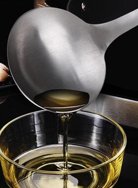 亚摩斯AS-CJ03T钛汤勺炒菜勺大号锅勺菜勺加长木柄耐高温勺大汤勺