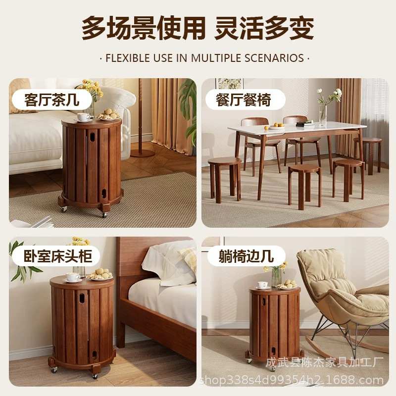 实木凳子家用可移动叠叠乐可叠放简约现代备用矮凳网红创意小凳子