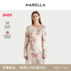 长袖 连衣裙3221176102 女装 真丝中长款 2026早春新品 MARELLA