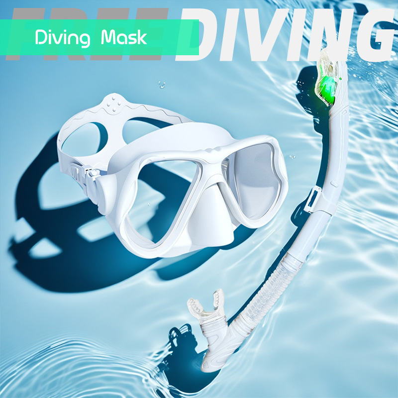 成人男女潜水镜浮潜近视面罩护鼻防雾防漏全干式呼吸管三宝套装备