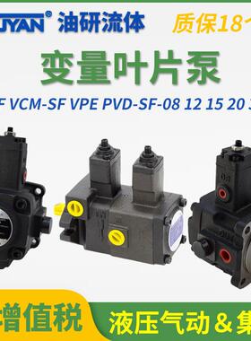 VPE液压VVPE油泵VCMPVD-DFVP-SF-08/12/15/20/30/40变量叶片泵D