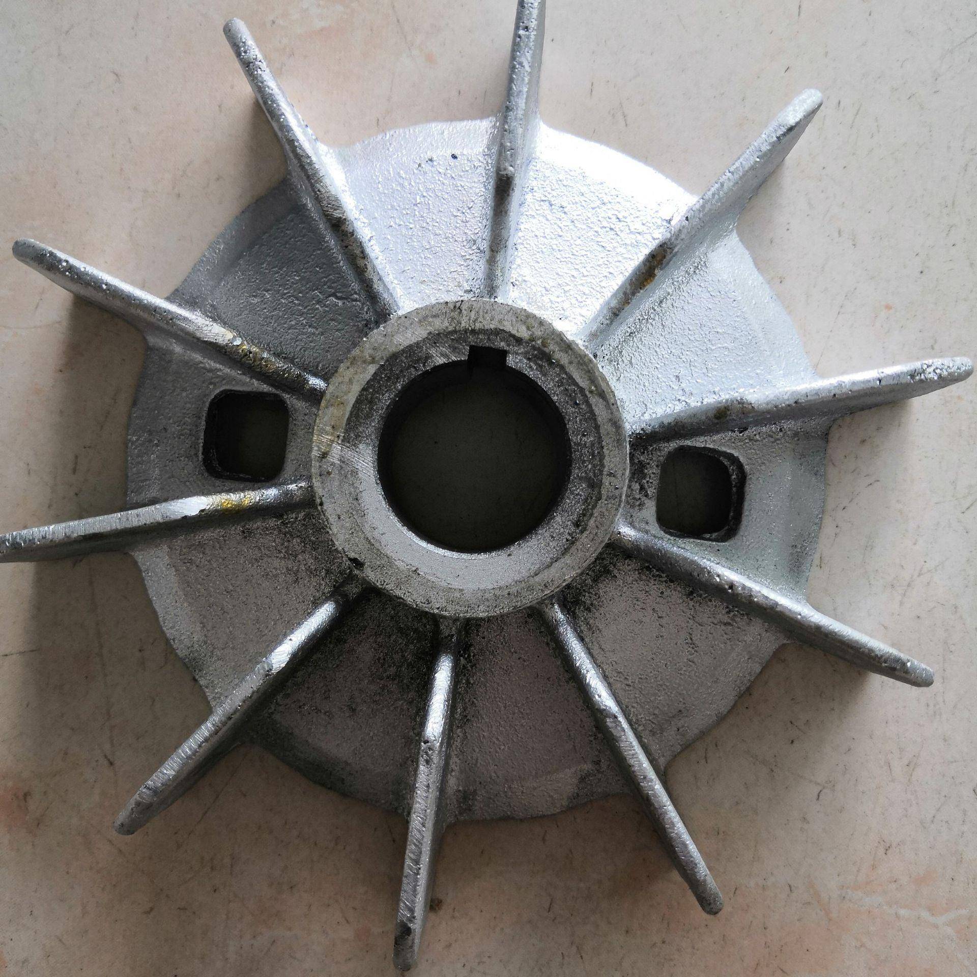 电机散热风扇叶电机铝风叶ABB电机铝风叶M2JA100L4A100-4.6P