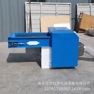 三维螺丝棉开松机PP棉珍珠棉松棉机双口抱枕玩具充棉机