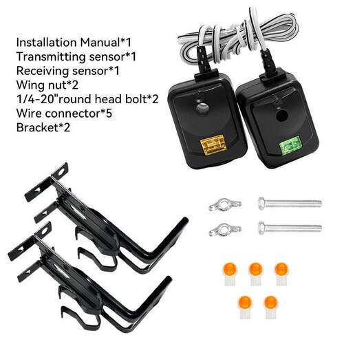厂家直销车库门开启器安全传感器套件兼容Liftmaster Sears 820CB