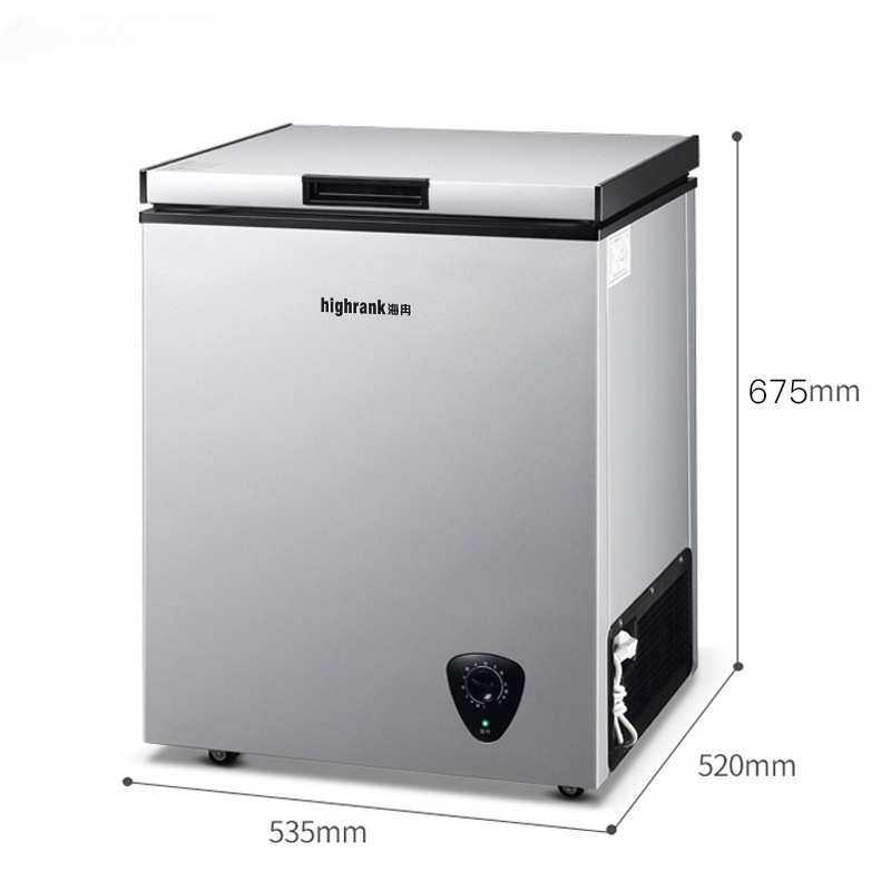 冻货无霜冷柜一级节能小冰柜家用全冷冻小型迷你省电保鲜冷藏冷冻