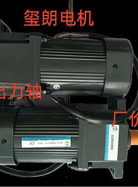 微型电机 感应式齿轮减速电机 6IK180GU-CF/6GU120K 玺朗电机 减