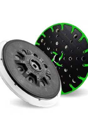 FESTOOL费斯托干磨机磨垫6寸17/48孔干磨头粘盘150mm打磨托盘配件