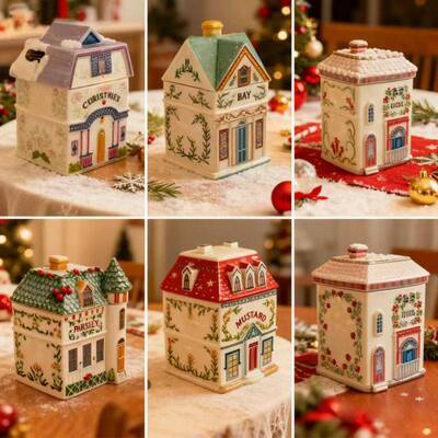 啡QIX新品创意陶瓷封子罐厨房用品收纳密罐咖粉罐装可爱房造型香