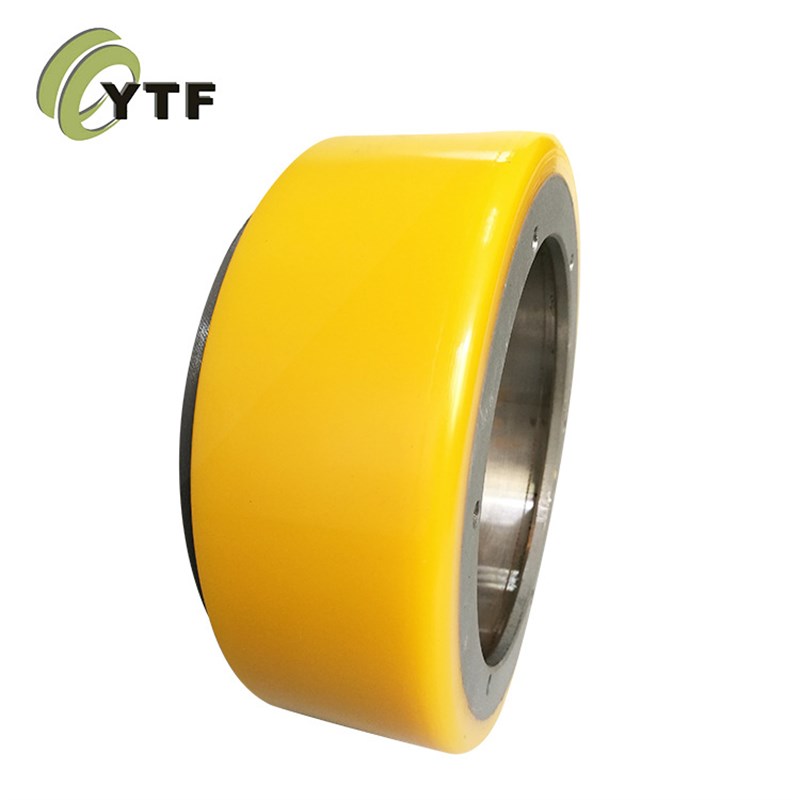 深圳新款叉车驱动轮 聚氨酯叉车轮胎轮子驱动轮转向轮