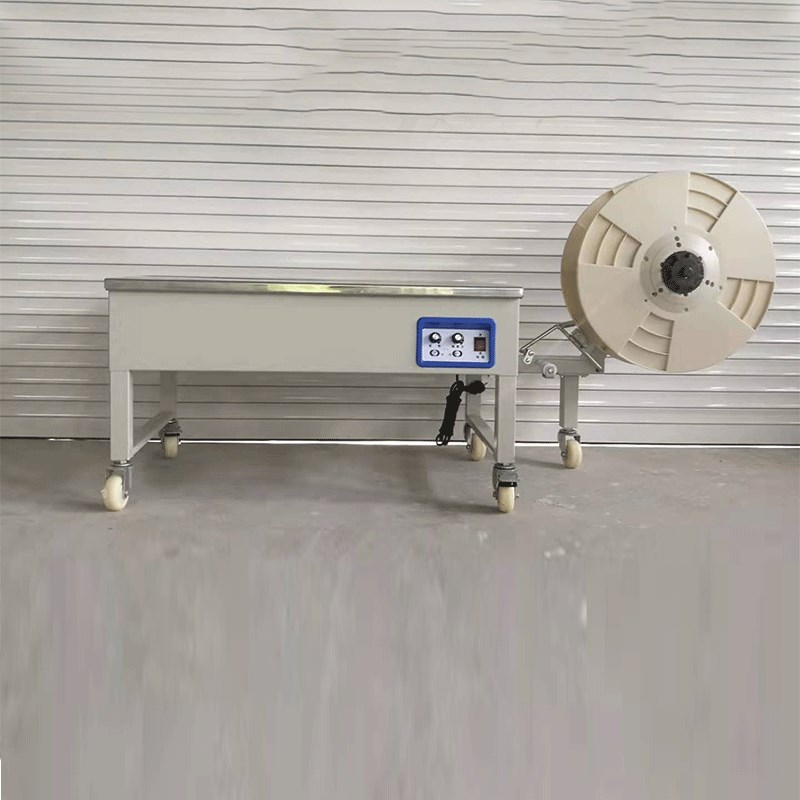 供应SD-207型三代双电机新一代高低台无人化纸箱全自动打包机