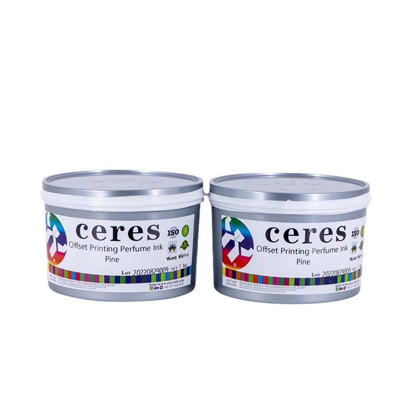 ceres赛瑞斯香味油墨印纸印布摩擦生香各种味道特调可丝印胶印