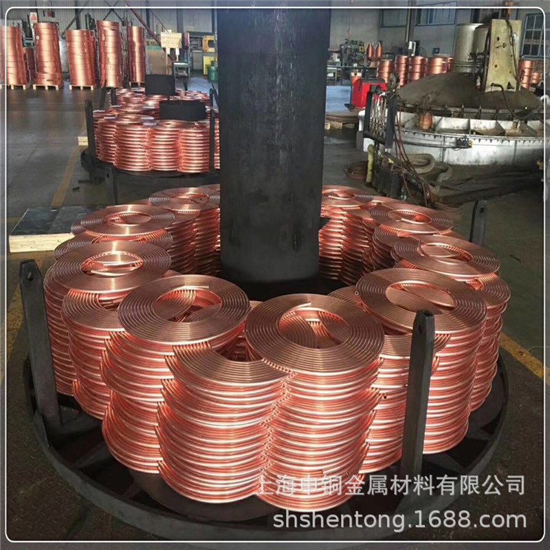 C10200紫铜管现货批零 C10200无缝无氧铜管 高导电导热