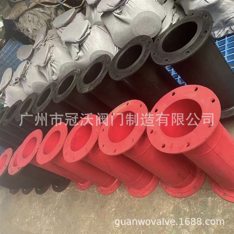 管夹阀夹管阀箍断阀夹紧阀衬布耐磨胶管胶套阀芯内胆管夹阀橡胶管