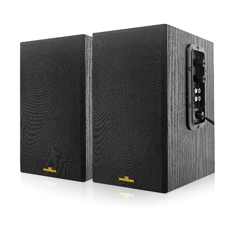 惠隆电竞音响 家用高保真度木质对箱 多媒体教室壁挂音响清晰度高