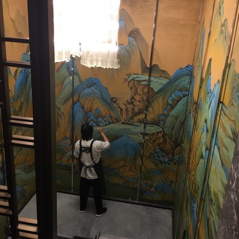 上海墙面绘画涂鸦苏州无锡上海墙体彩绘上海手绘墙壁画定制包邮