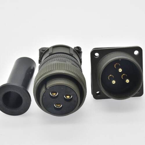 5015防水连接器MS3106A22-2S母头配套MS3102A22-2P方形公座