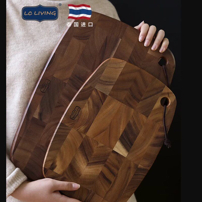 泰国进口lcliving相思木挂式切菜板实木砧板厨房案板家用水果案板