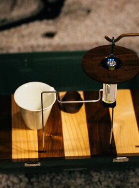 作对木工所史丹利午餐盒桌板黑胡桃实木折叠桌板收纳箱侧板