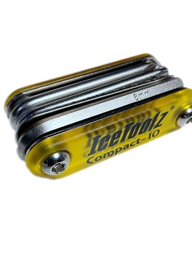 IceToolz立富便携式折叠工具自行车维修多功能组合内六角家用方便