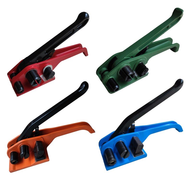 打包机聚酯纤维带收紧器台湾拉紧器手动绞盘器 纤维打包带打包机