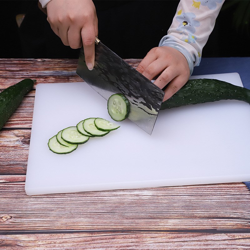 现货菜板厨房家用防霉PE塑料切菜板胶板酒店案板果蔬方形砧板