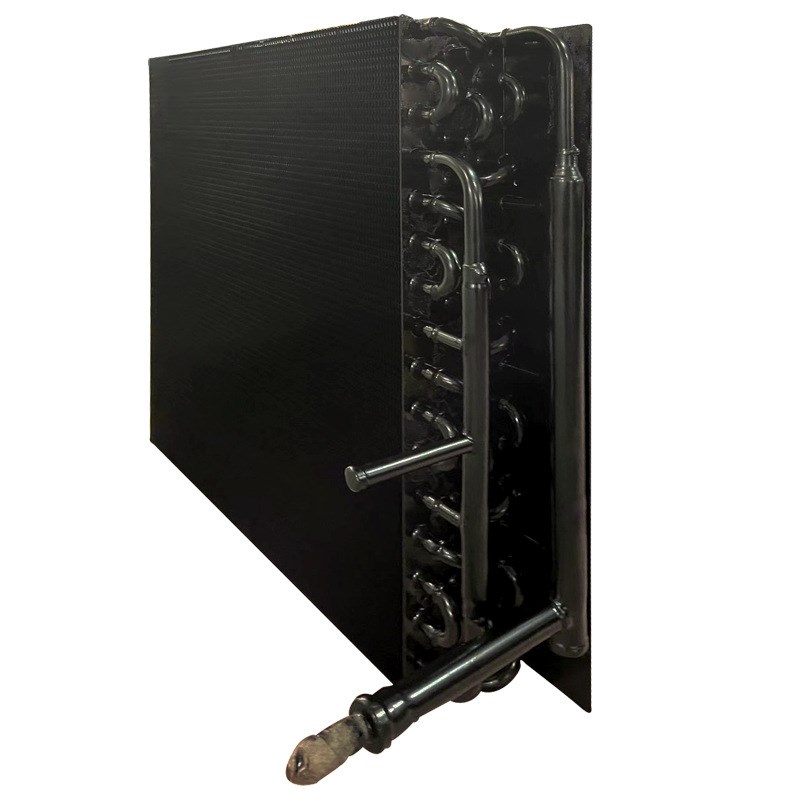 紫铜管翅片式冷凝器电泳处理防腐家用蒸发器专用制冷配件厂家