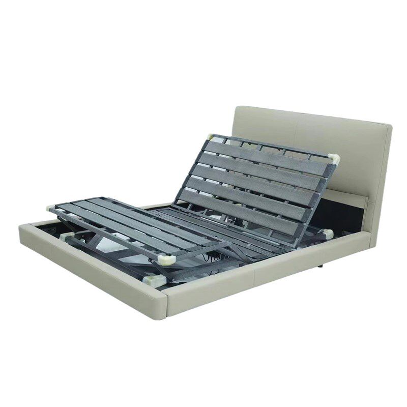 电动智能功能床现代卧室电居其他床类3D网布实木全钢架工厂