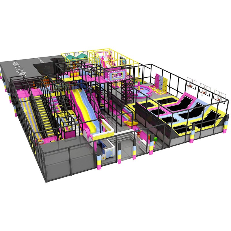大型室内蹦床乐园儿童成人亲子室内健身运动网红弹跳床粘粘乐