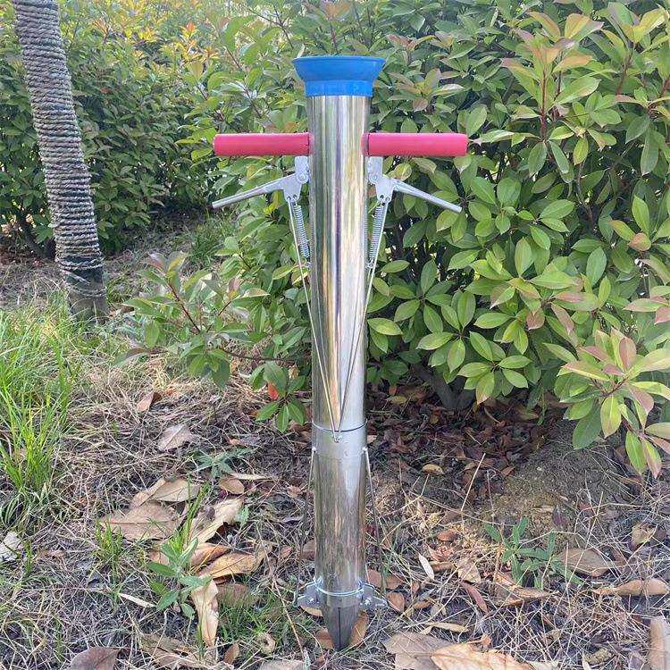 玉米苗补种器移栽器轻便小型手提种菜机不锈钢栽苗器农用播种器