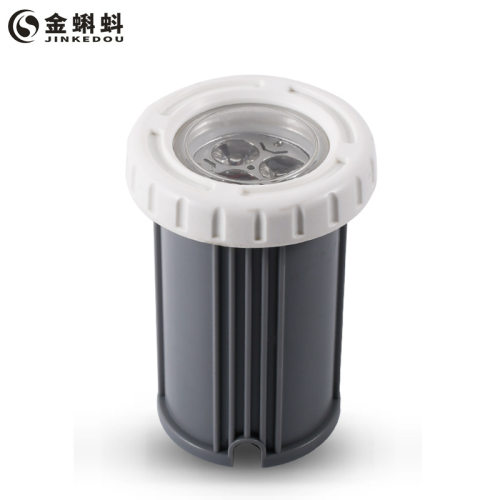 LED嵌入式胶膜水下灯12V胶膜泳池灯具RGB3W塑料胶膜池水景灯IP68