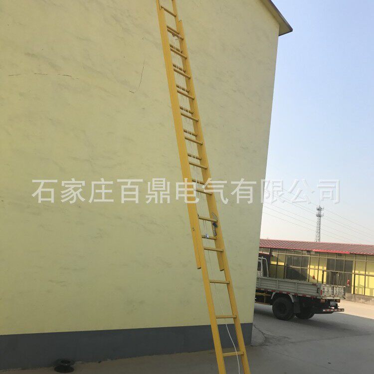 绝缘梯7米人字梯合梯7M玻璃钢升降梯伸缩梯百鼎高压绝缘梯子35kv