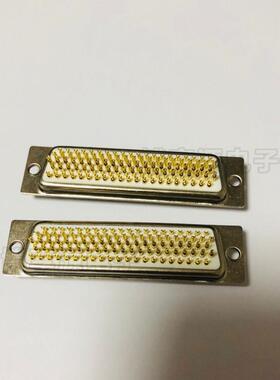 车针镀金HDB104焊线式母头DB104PIN芯工业级104实心针充电桩插头