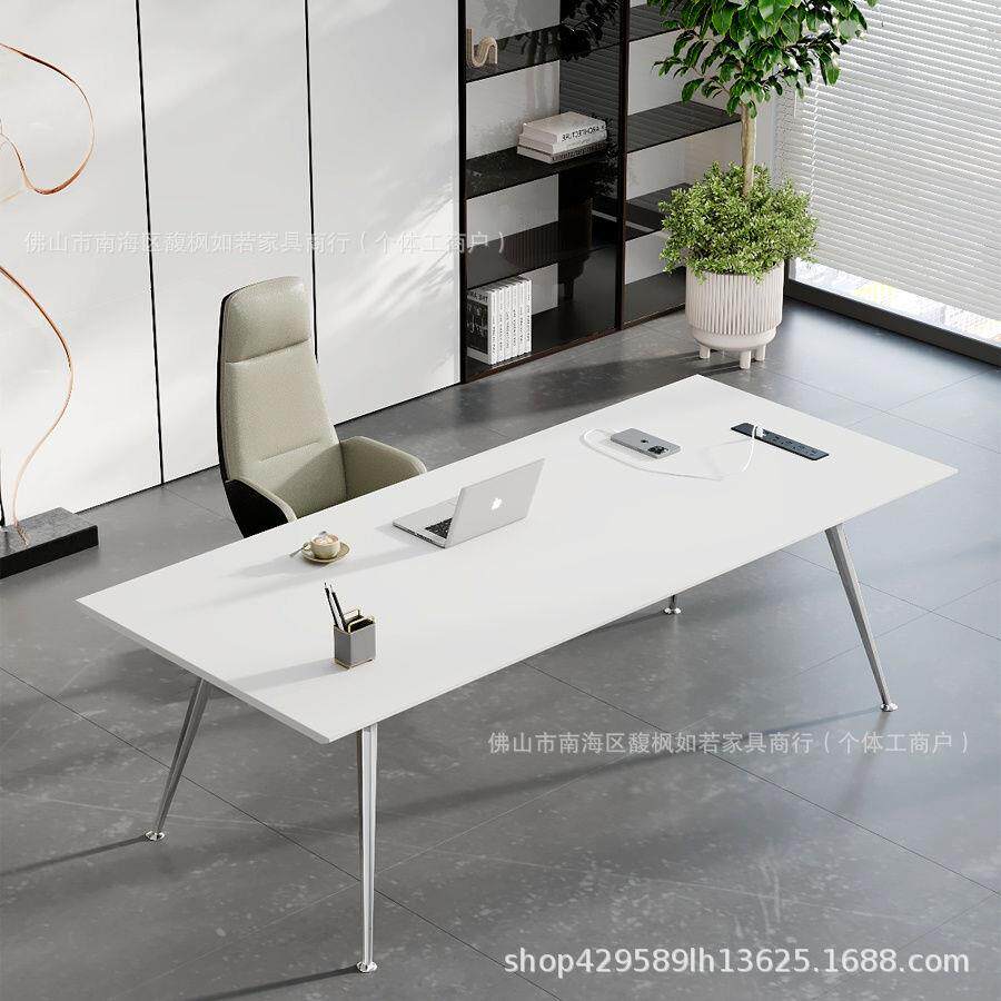 老板办公桌椅组合总裁桌简约现代办公家具轻奢经理桌豪华大班台