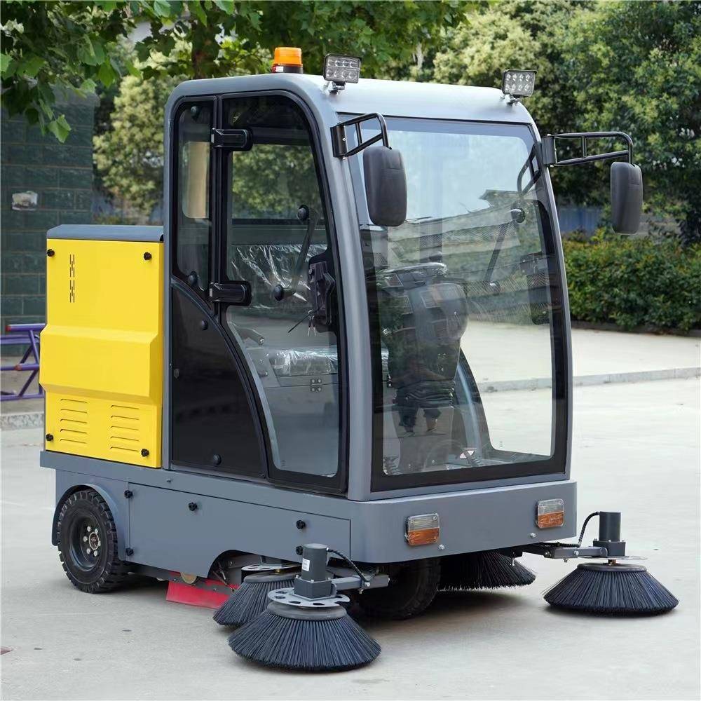 电动扫地车厂家环卫物业清扫车工厂车间雾炮除尘车货到付款