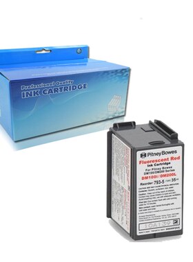 BADA  793-5墨盒 必能宝邮Z墨盒 793-5红色/蓝色  DM100i DM200L