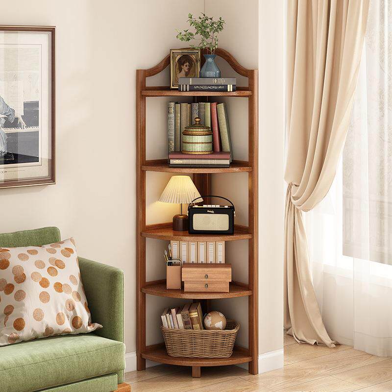 转角柜三角形墙角柜室内架子置物架客厅落地储物柜现代简约收纳架