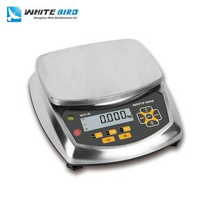 WHITE BIRD高精度电子秤0.1g精准商用工业计数秤30kg台秤计重数量