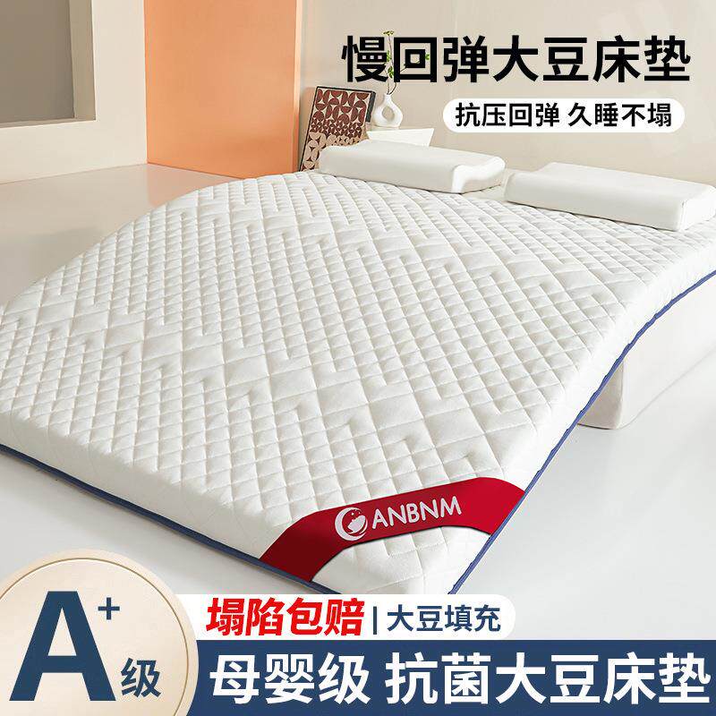 大豆纤维床垫家用卧室软垫榻榻米垫子床褥垫折叠宿舍学生单人褥子