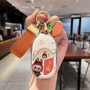 适用蔚来et5钥匙套et7扣es7汽车es6 es8专用et5t壳ec7卡片202 ec6