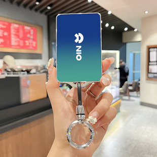 适用蔚来钥匙套ES6汽车ET5T ET5专用EC6男nfc高档ES8壳包扣